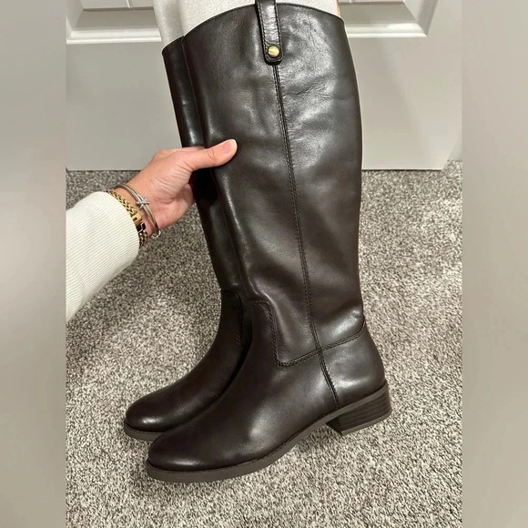 Beautiful brown leather riding boots - Picture 4 of 7